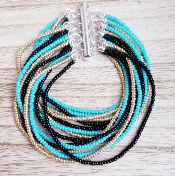 Multi Row Statement Bracelet - Picture 2 of 8